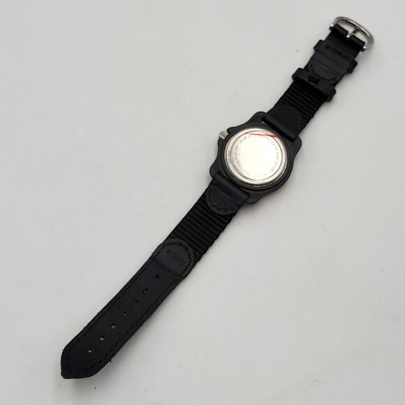 Swiss Army Ladies Black Quartz Watch Vtg New Battery - Picture 7 of 11